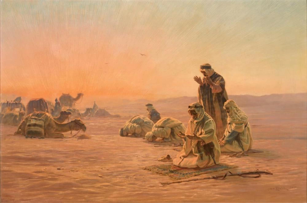 Preghiera nel deserto